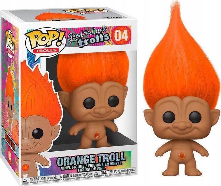 Good Luck Trolls Funko POP! Orange Troll 04