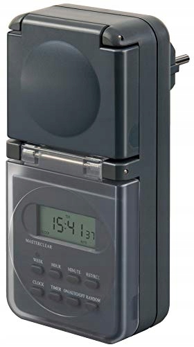 Brennenstuhl timer cyfrowy IP44 do użytku zewnętrznego 1506706
