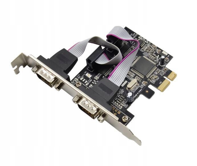 MicroConnect 2 Port Serial PCIe card