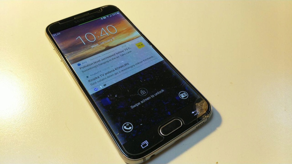 Galaxy S6 - SM G920A Saphire PL
