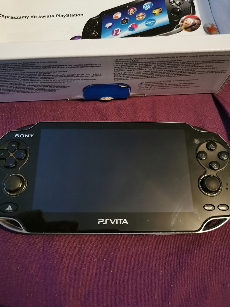 SONY PLAYSTATION VITA OLED SOFT 3.65 KOMPLET 9000231790 oficjalne