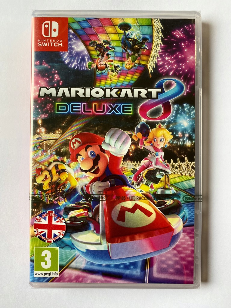 Mario Kart 8 Deluxe Switch Nowa Folia