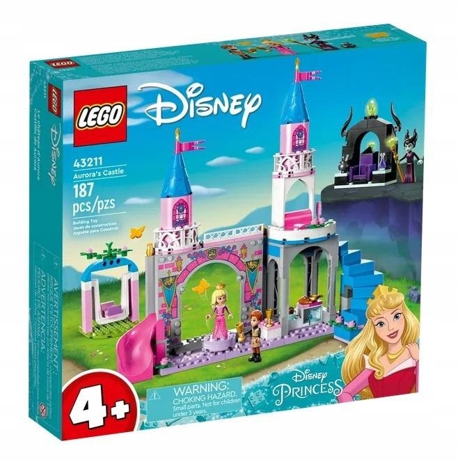 LEGO LEGO DISNEY PRINCESS 43211 ZAMEK AURORY