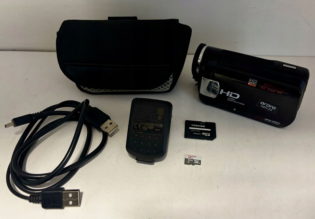 KAMERA CYFROWA ORDRO HDV-Z3 3' 24 MPX FULL HD ZOOM