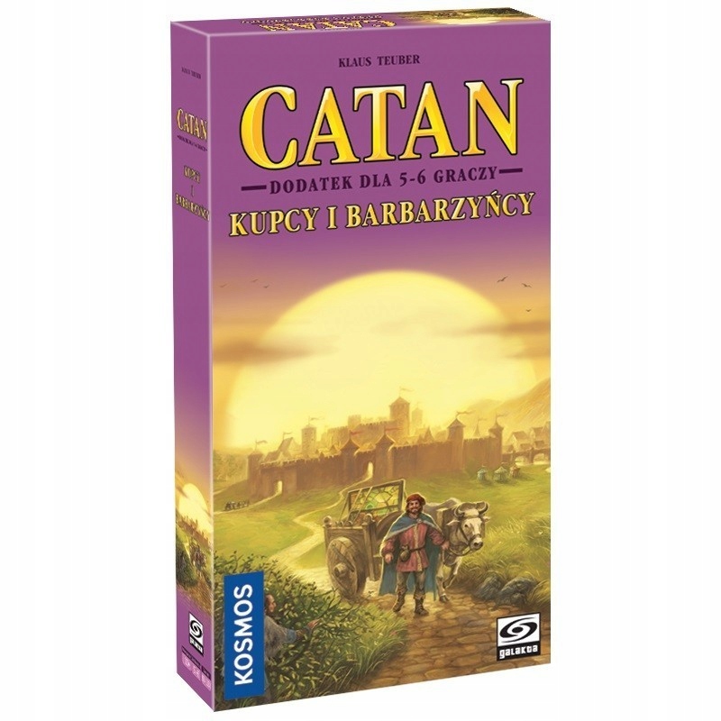 Gra Catan - Kupcy i Barbarzyńcy dodatek dla 5-6 gr