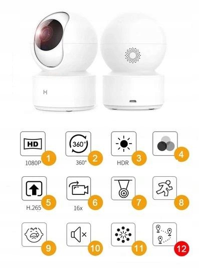 Купить IMILAB CAMERA MI HOME няня 1080p 360 IP WIFI: отзывы, фото, характеристики в интерне-магазине Aredi.ru