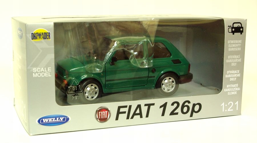 Купить FIAT 126p МАСШТАБ МАЛУХ 1:24 WELLY CARS PRL: отзывы, фото, характеристики в интерне-магазине Aredi.ru