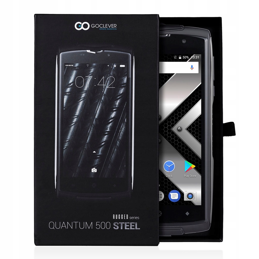 SMARTFON QUANTUM 500 STEEL RUGGED ODPORNY GOCLEVE