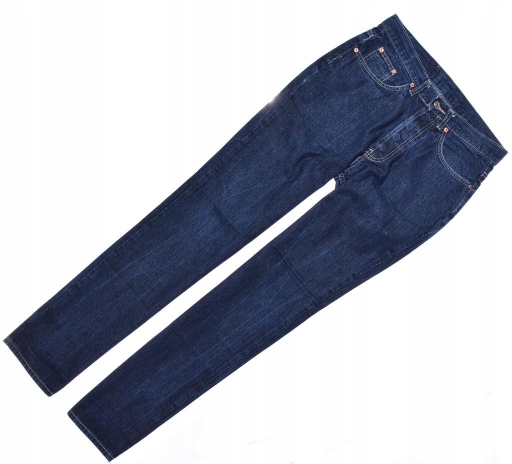 6375-40 ..... m#b SPODNIE DENIM JEANS STRAIGHT W30