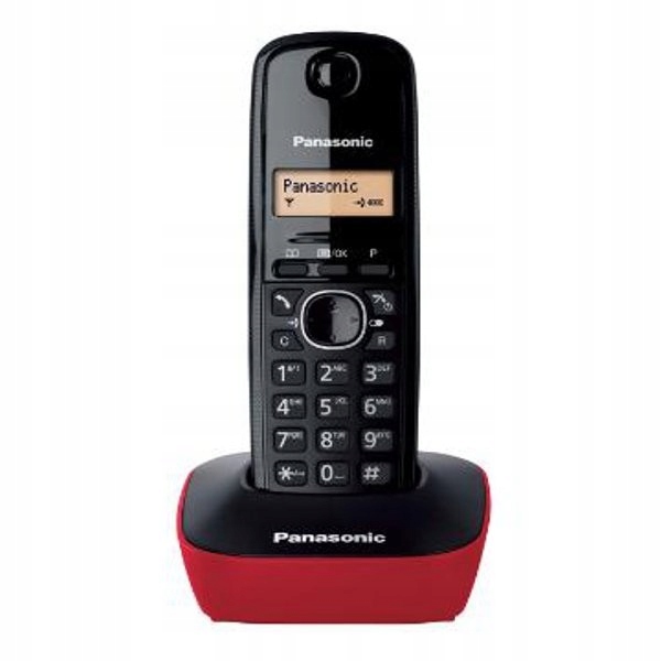 Купить PANASONIC KX-TG1611 Dect/КРАСНЫЙ: отзывы, фото, характеристики в интерне-магазине Aredi.ru