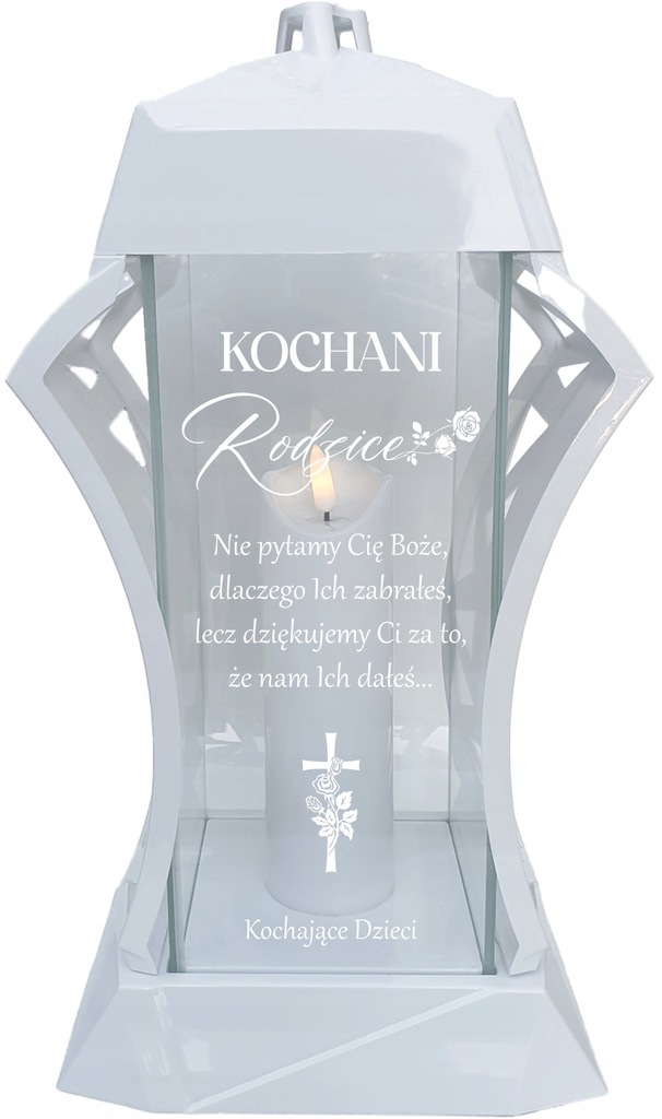 EKSKLUZYWNA WYJĄTKOWA KAPLICZKA z GRAWEREM dla kochanych Rodziców PODPIS