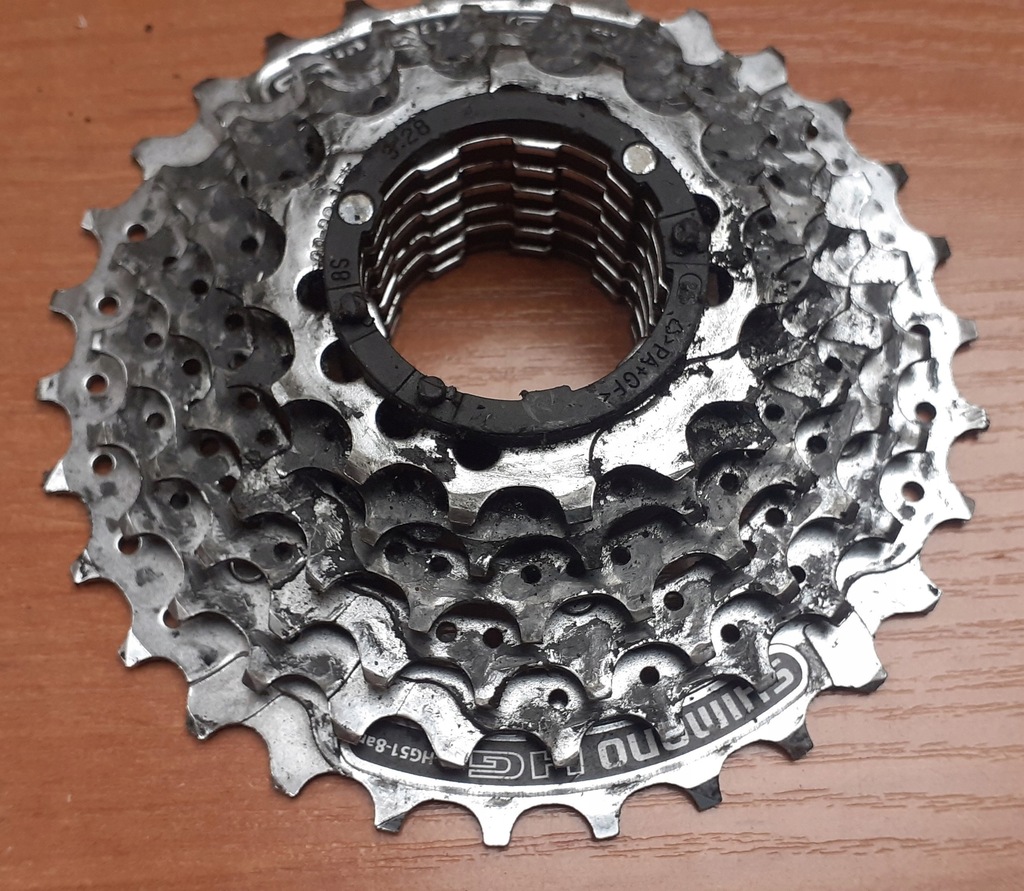 Kaseta Shimano 8 rzędowa 15-30T CS-HG51