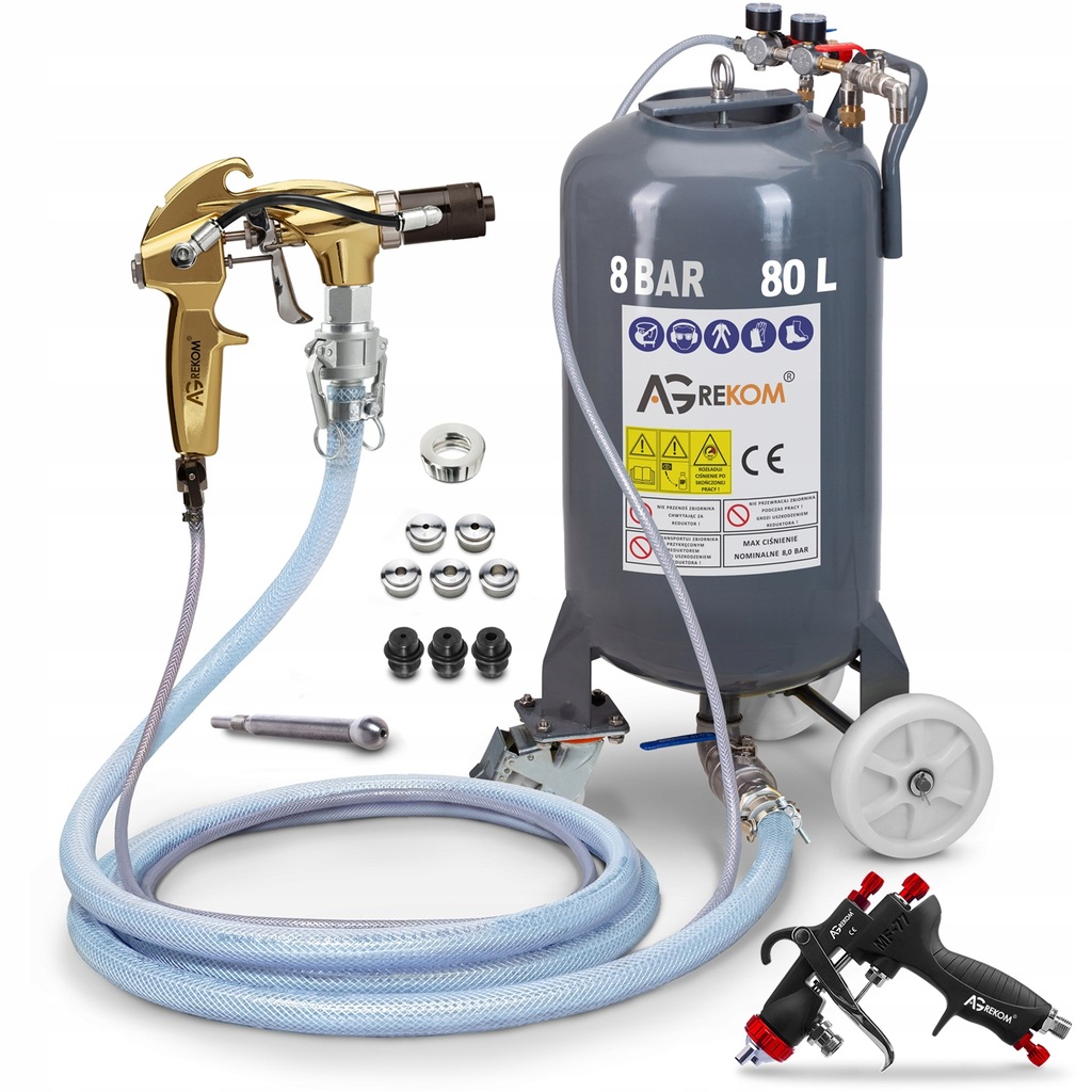 OPRYSKIWACZ CIŚNIENIOWY DO EMULSJI FARB TYNKÓW GIPSÓW GŁADZI opryskiwacz