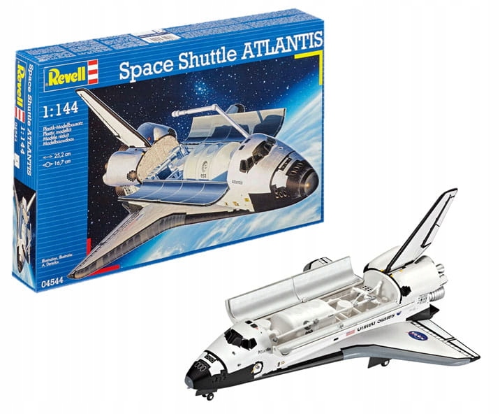 REVELL 04544 1:144 Space Shuttle Atlantis (Prom kosmiczny)