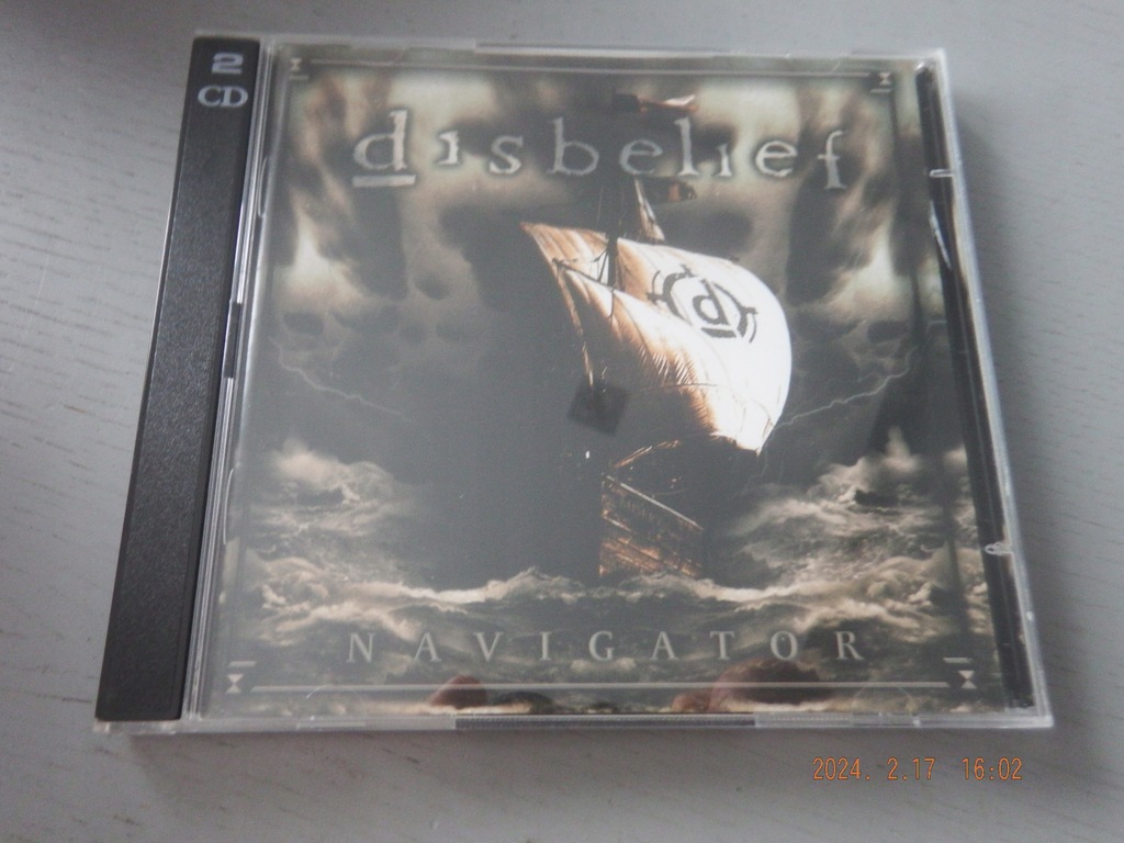 DISBELIEF - Navigator CD + DVD