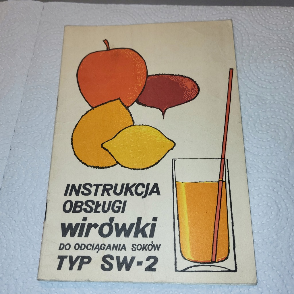 INSTRUKCJA OBSŁUGI WIRÓWKI do ODCIĄGANIA SOKÓW TYP-SW-2 EDA