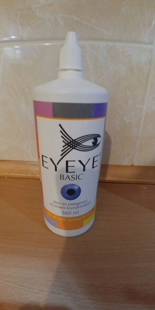 Nowy Płyn do soczewek - eyeye basic 360 ml - 12.19