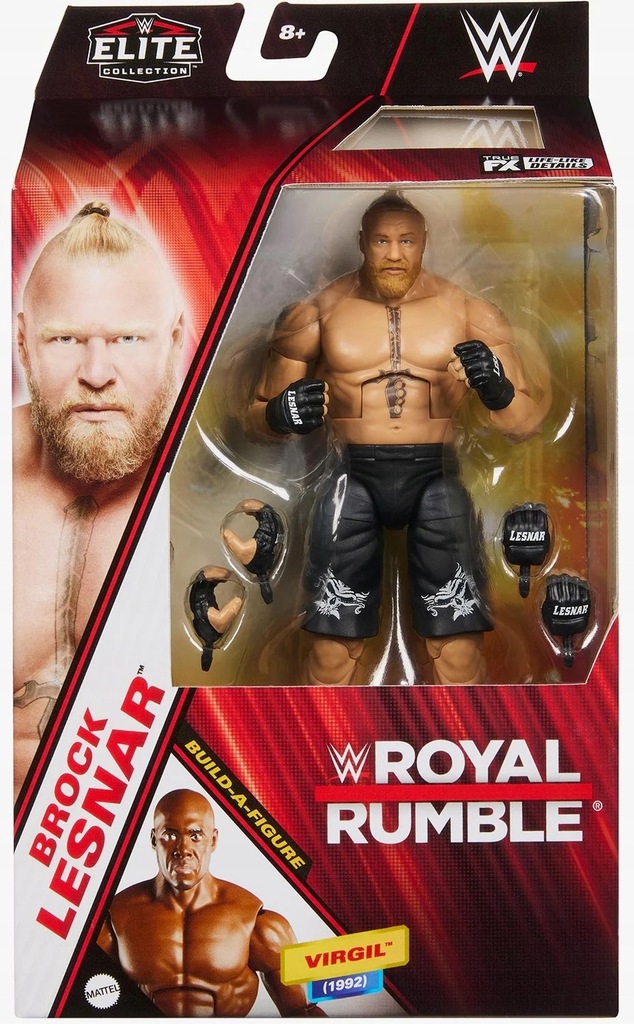 MATTEL WWE Elite Royal Rumble Brock Lesnar Figurka