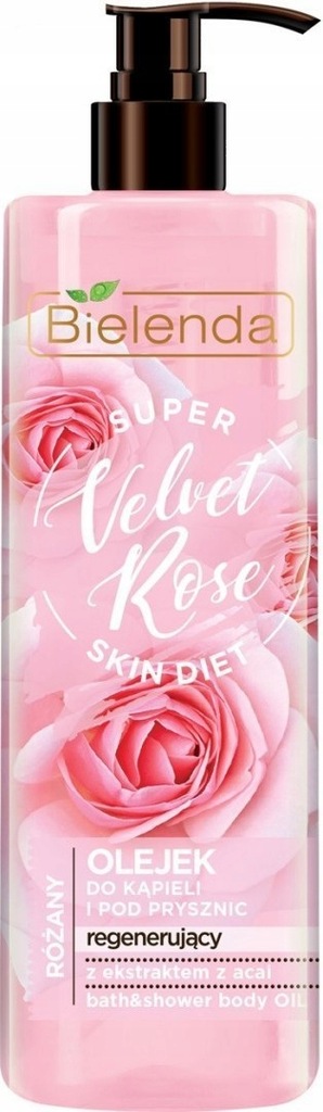 Bielenda Super Skin Diet Velvet Rose Olejek do kąp
