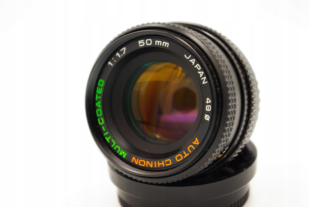 Auto CHINON Multi-Coated 50mm 1:1.7 Swietny Stan