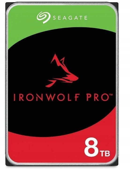 Dysk IronWolfPro 8TB 3.5'' 256MB ST8000NT001