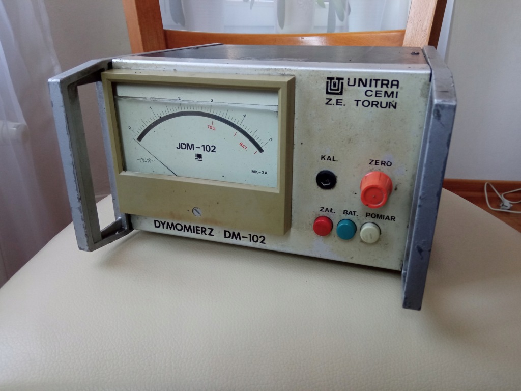 UNITRA CEMI dymomierz DM-102
