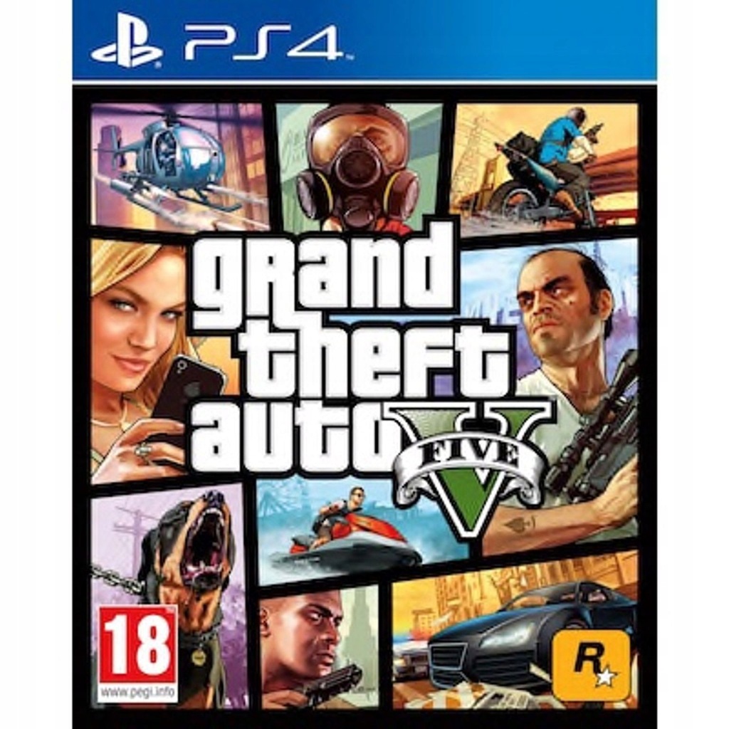 Grand Theft Auto V PS4 Używana ALLPLAY