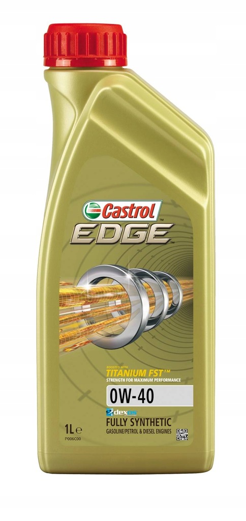 OLEJ SILNIKOWY CASTROL EDGE TITANIUM 0W-40 1L