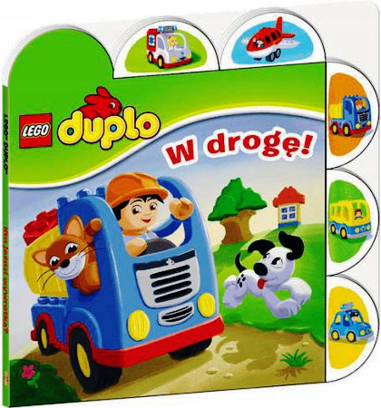 Książeczka LEGO DUPLO W drogę! dla najmłodszych