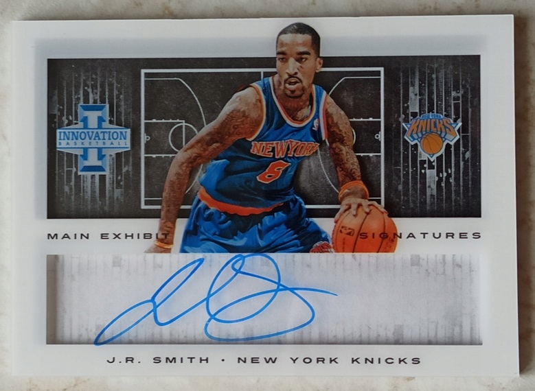 PANINI INNOVATION 2013-14 MAIN EXHIBIT SIGNATURES J.R. SMITH AUTO 10/25