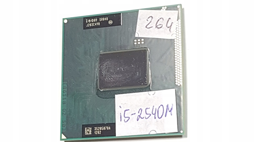 Procesor Intel i5-2540M SR044 2,6GHz rPGA988B 264