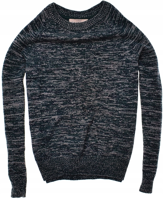 U39-24 H&M... m#k BAWELNIANY SWETER MELANZ r.M