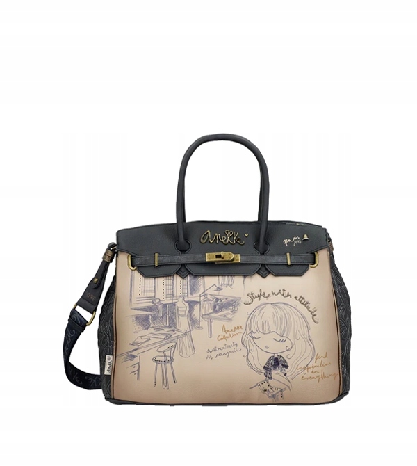 Torebka Anekke Boutique biurowa na laptopa