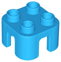 LEGO DUPLO KRZESEŁKO JASNE - NOWE