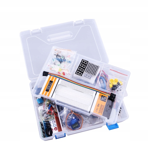 ZESTAW STARTOWY ARDUINO UNO XXL edukacyjny nauka