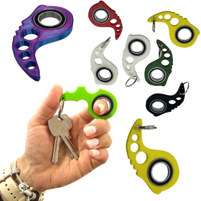KEYRAMBIT BRELOK DO KLUCZY SPINNER KARAMBIT CS GO