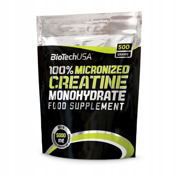 BioTech 100% Creatine Monohydrate [worek] - 500g