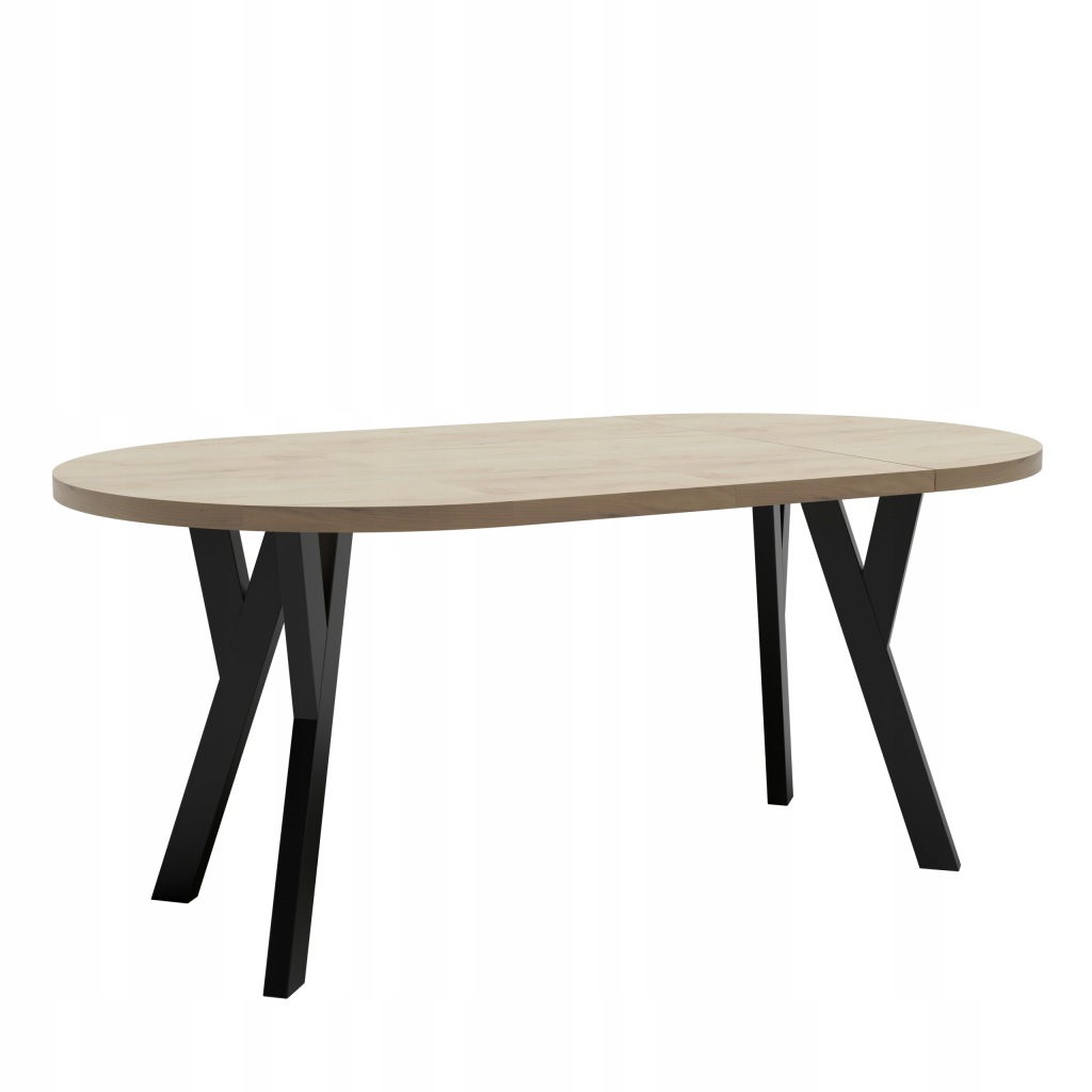 Stół rozkładany STL191 Ø 100 + 2x wkładka 40cm