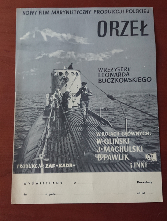 Orzeł - oryginalny plakat filmowy