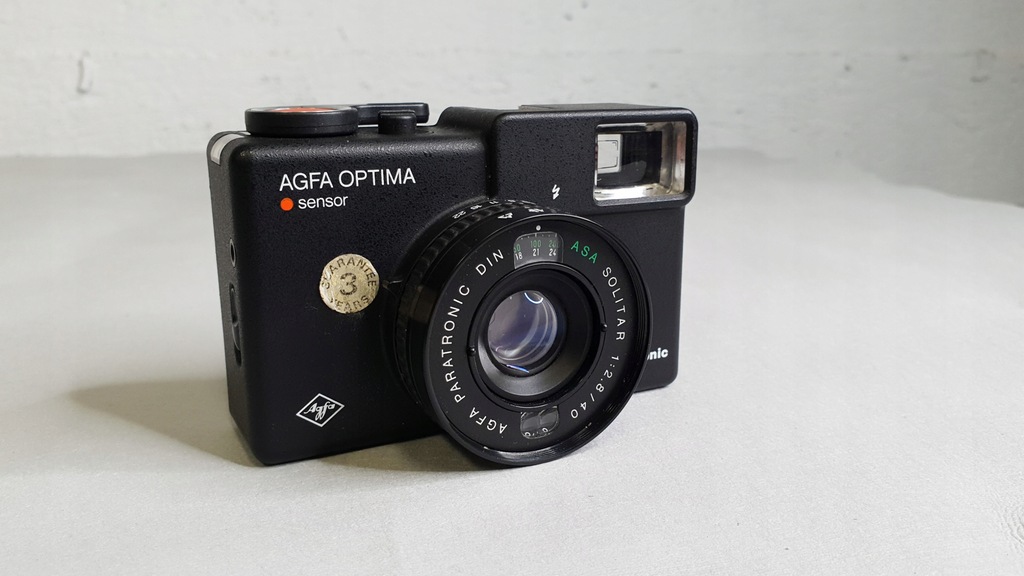 Aparat Agfa Optima sensor (jak 535) - 40mm F2.8