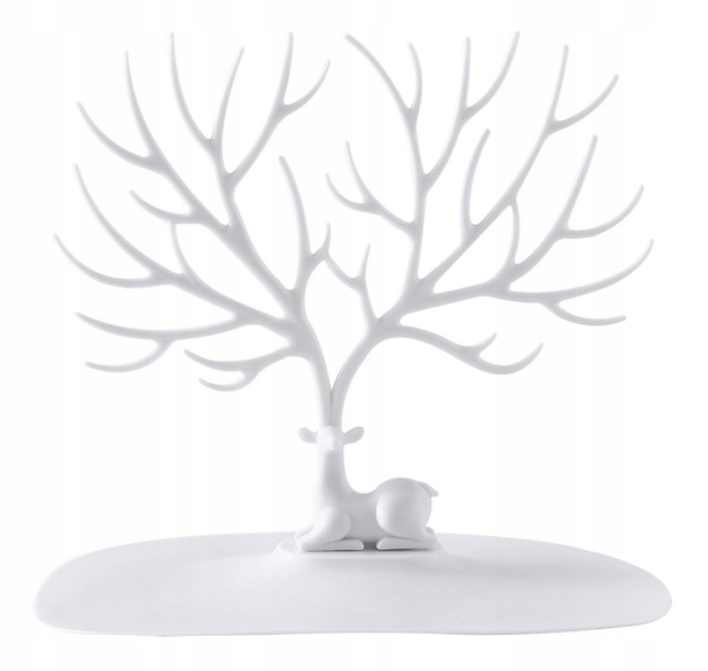 Ecarla Ekspozytor na biżuterię białe drzewo E31