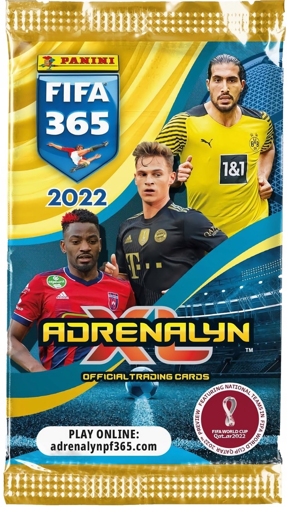 Купить FIFA 365 ADRENALYN XL 2022 — 24 пакетика, ЦЕЛАЯ КОРОБКА: отзывы, фото, характеристики в интерне-магазине Aredi.ru