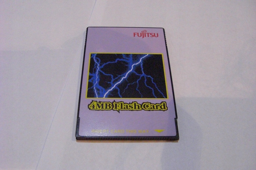 FUJITSU 4MB FLASH MEMORY CARD