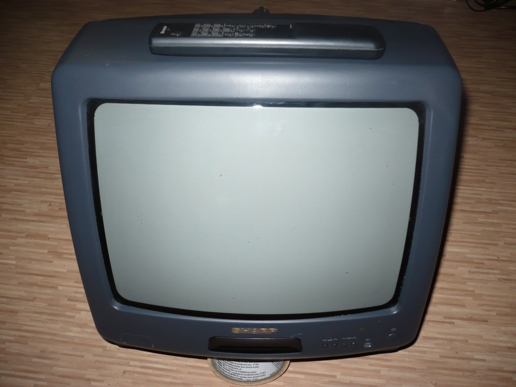 telewizor crt sharp 14 cali
