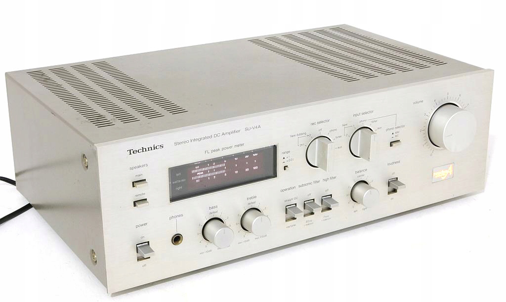 TECHNICS SU-V4A KULTOWY WZMACNIACZ STEREO !