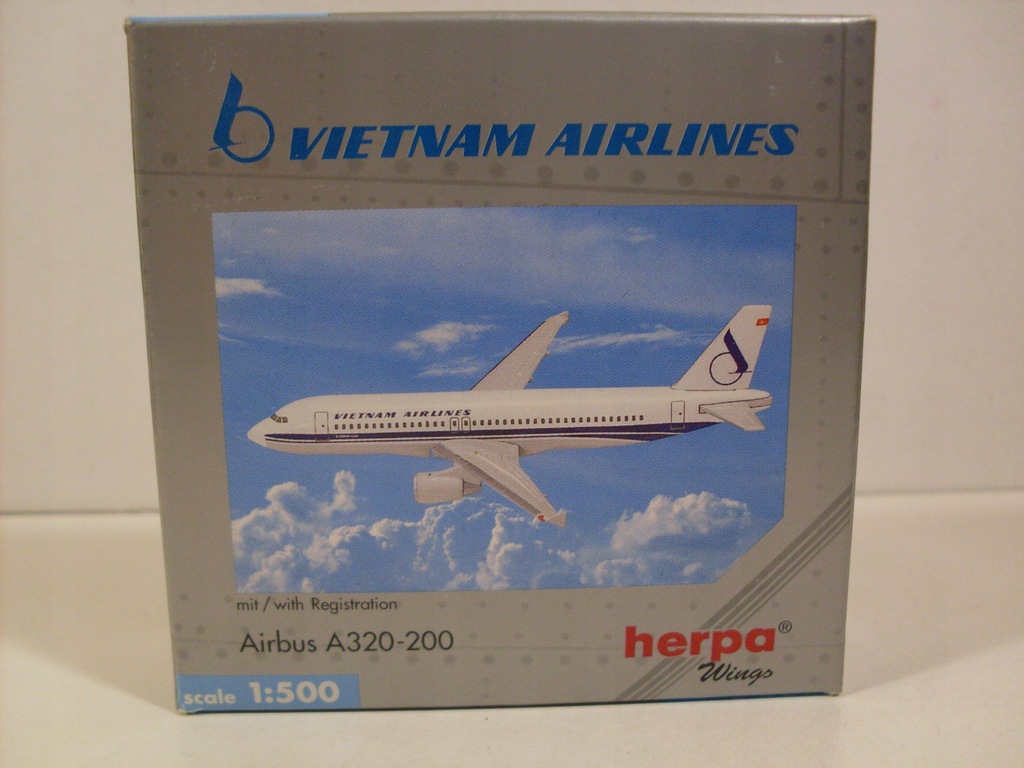 1:500 herpa - airbus a 320-200 vietnam airlines