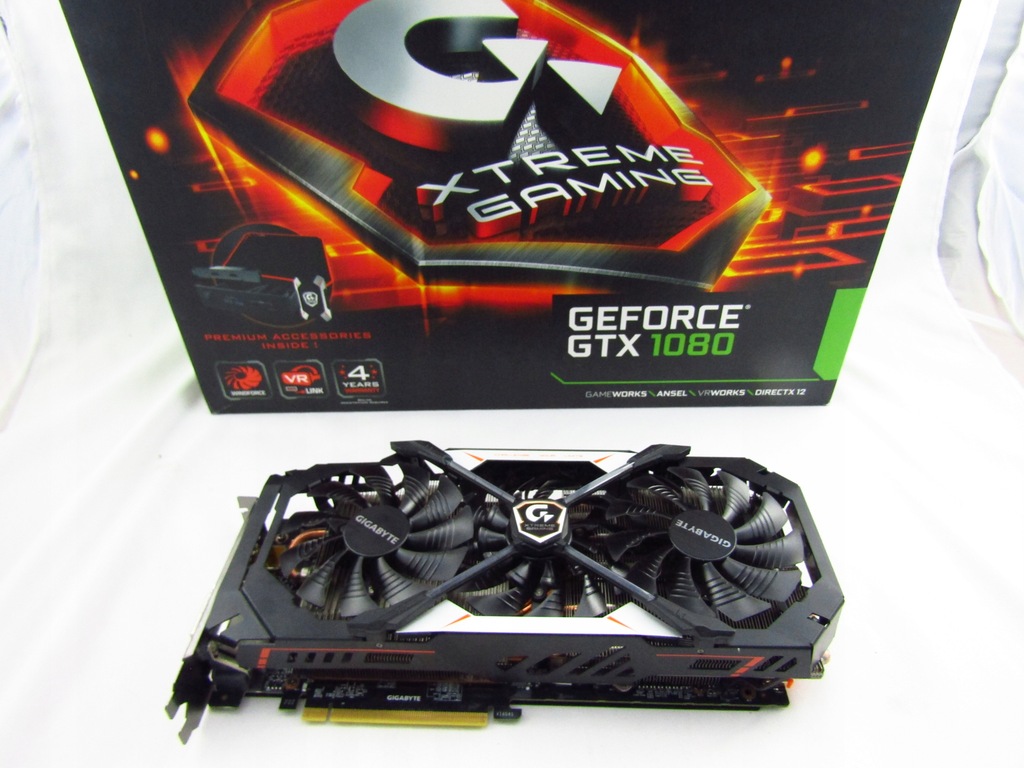 Купить Gigabyte GeForce GTX 1080 Xtreme Gaming 8 ГБ GDDR5X: отзывы, фото, характеристики в интерне-магазине Aredi.ru