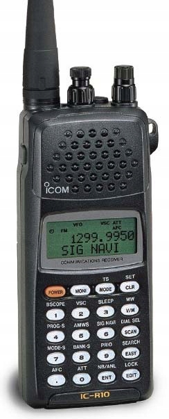 Skaner nasłuchowy ICOM 0.5 - 1300 MHz AM FM SSB CW