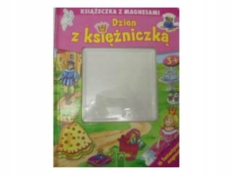 Dzień z księżniczka. Książeczka z magnesami -