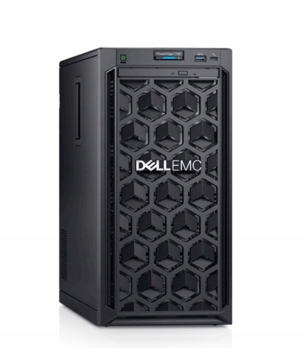 Dell PowerEdge T140 Tower, Intel Xeon, E-2124, 3.3